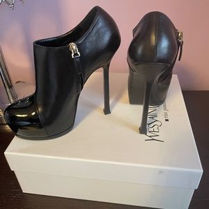 YSL Tribtoo Ankle Booties
